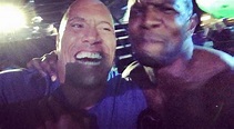 The Rock & Terry Crews Hang Out at Benefit Concert in Hawaii | Muscle ...