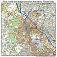 Aerial Photography Map of Marietta, GA Georgia