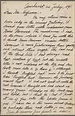 Mabel Loomis Todd, Amherst, Mass., autograph letter signed to Thomas ...