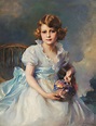 Princess Elizabeth Windsor, Portrait by Philip de László, 1933, Aged 7 ...