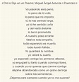 Ella lo Dijo en un Poema, Miguel Ángel Asturias: Poema original