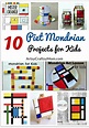 10 Awesome Piet Mondrian Projects for Kids