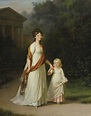 Marie Sophie Frederikke, Princess of Denmark & her Daughter, Princess ...