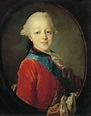 Portrait of Grand Duke Paul Petrovich in his Childhood, 1761 - Muza Art