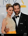 Judd Apatow and his wife Leslie Mann 64th Annual Primetime Emmy Awards ...