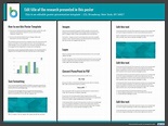 Free Presentation Poster Templates & PowerPoint Slides