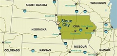 Map Of Sioux City - Bekki Carolin
