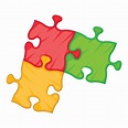 Puzzle piece icon, cartoon style 14668563 Vector Art at Vecteezy