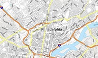 Map of Philadelphia, Pennsylvania - GIS Geography