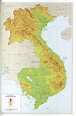 Mapa Topográfico de Indochina 1970 - Tamaño completo