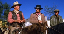 John Wayne, Patrick Wayne, Christopher Mitchum in Big Jake | John wayne ...