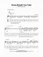 Every Breath You Take (Solo Guitar) - Print Sheet Music Now