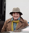 Vera filming sees Brenda Blethyn all smiles (behind that mask) on the ...