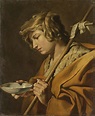 John the Baptist. 1630 - 1650 Painting | Matthias Stom Oil Paintings