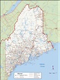 Map of Maine (ME) Cities and Towns | Printable City Maps