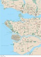Map Of Vancouver Canada And Surrounding Area - Maps of the World