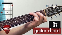 How to play the G7 chord | Beginner guitar lesson - YouTube