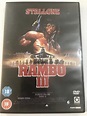 RAMBO III DVD Sylvester Stallone (1988) £2.99 - PicClick UK