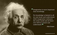 Albert Einstein: Imagination (Quote) HD Wallpaper