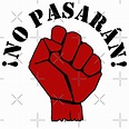 No Pasaran: Posters | Redbubble