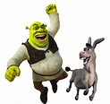 Shrek And Donkey HD Quality PNG - PNG Play