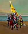 Spanish conquistadors in the New World | Spanish conquistador ...