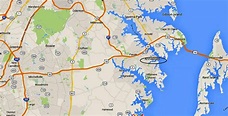 Annapolis Maps: Downtown And The Surrounding Area - Printable Map Of ...