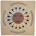 Sold Price: John Begay Native American Sand Painting - Invalid date PDT