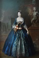 ca. 1730 Anna Karolina Orzelska by Antoine Pesne (location unknown to ...
