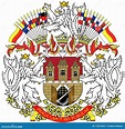 Coat of Arms of the City of Prague. Czech Republic Stock Illustration ...