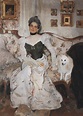 Portrait of Princess Zinaida Yusupova, 1902 - Valentin Serov - WikiArt.org