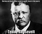 Teddy Roosevelt - quickmeme