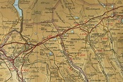 Tredegar, Monmouthshire, England | View an old map of the town of ...