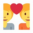 💑 Couple With Heart Emoji - What Emoji 🧐