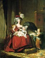 María Antonieta y sus hijos, 1787. | Impresión de arte