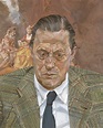 Retrato del barón H. H. Thyssen-Bornemisza. Lucian Freud | Lucian freud ...