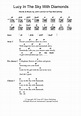Lucy In The Sky With Diamonds by The Beatles - Guitar Chords/Lyrics ...