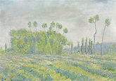 Blanche Hoschede Monet (1865-1947) , Giverny, Peupliers des Ajoux ...