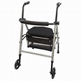Andador con asiento regulable y cesta 2214N- Garcia1880 - Ortopedia Alcor