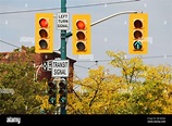 Transit signal traffic lights Toronto, Canada Stock Photo - Alamy