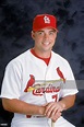 Matt Garrick of the St. Louis Cardinals poses for a studio portrait ...