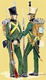 2nd Nassau-Usingen Regiment, 18152 (With images) | Nassau, Napoleonic ...