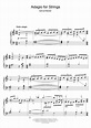Adagio For Strings Op. 11 Sheet Music | Samuel Barber | Easy Piano
