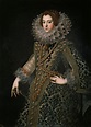c. 1620. Isabel de Borbón, Anónimo escuela madrileña (En algún escrito lo he visto atribuído a ...