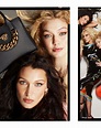 Bella and Gigi Hadid in Versace 2022 Campaign | The Fashionography