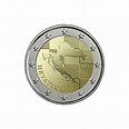 . 1 coin @3/MARZO Envio@ CROACIA 2 EUROS 2023 MAPA DEL PAÍS MONEDA ...