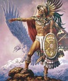 Biblio Vasconcelos on Twitter | Aztec art, Aztec warrior, Jesus helguera