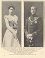 Infante Alfonso, Duke of Galliera and Princess Beatrice of Saxe-Coburg ...