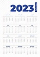 2023 calendar templates and images - 2023 calendar colorful design free ...