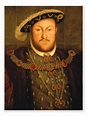 König Heinrich VIII. von England. print by Hans Holbein d.J. | Posterlounge